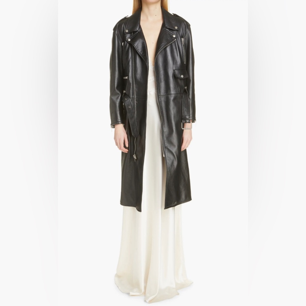 YSL Long Motorcycle Jacket NWT
